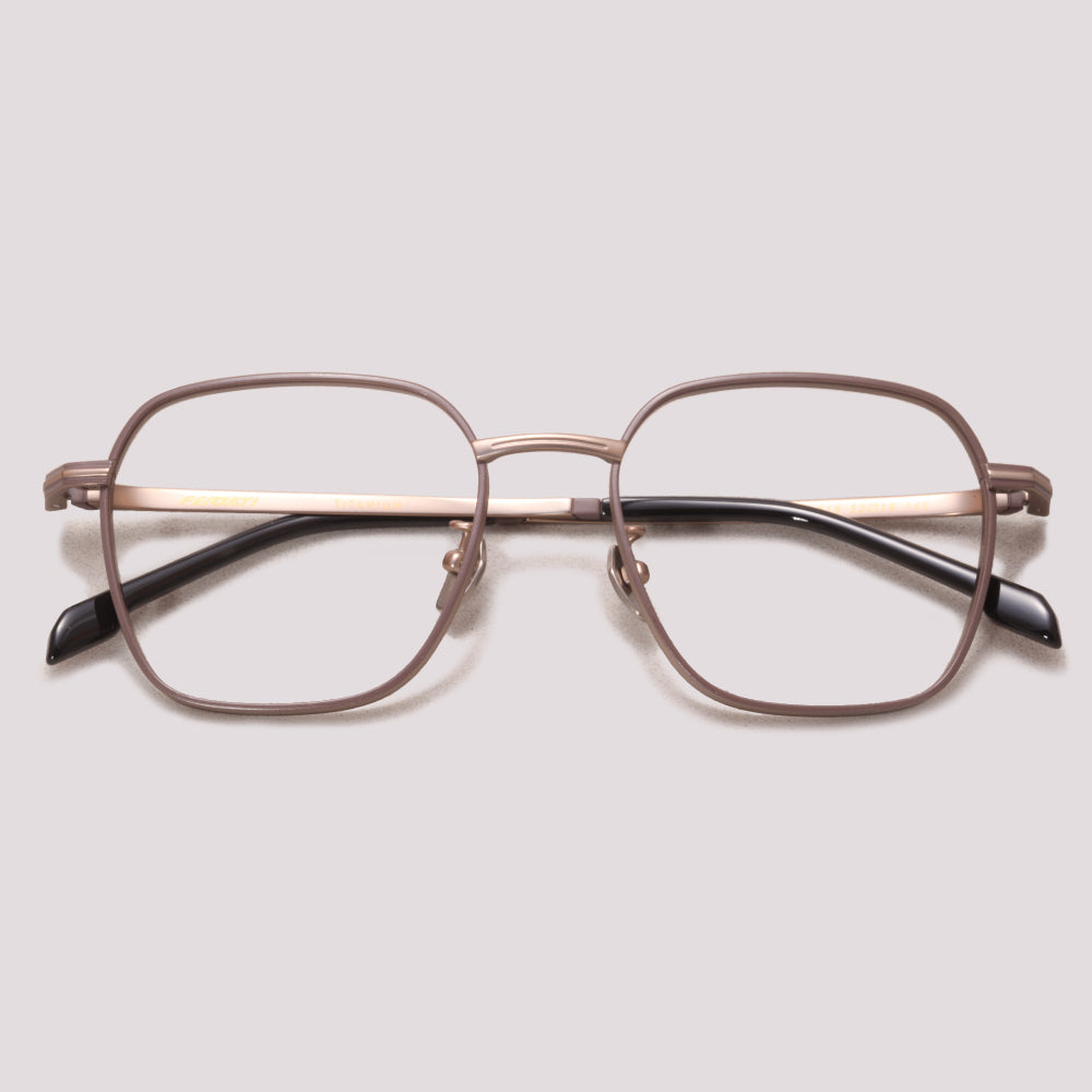 Ferrati FE1120T Titânio 01B Marrom Fosco - Grau - 52 mm