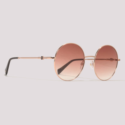 Hickmann Girassol 5 04A Dourado Brilho Marrom Degradê - Sol - 54 mm