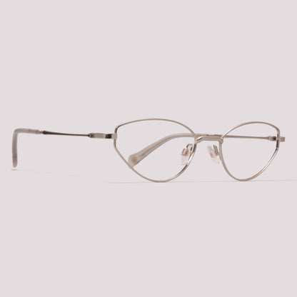 Hickmann Hibisco 1 03A Prata Brilho - Grau - 53 mm