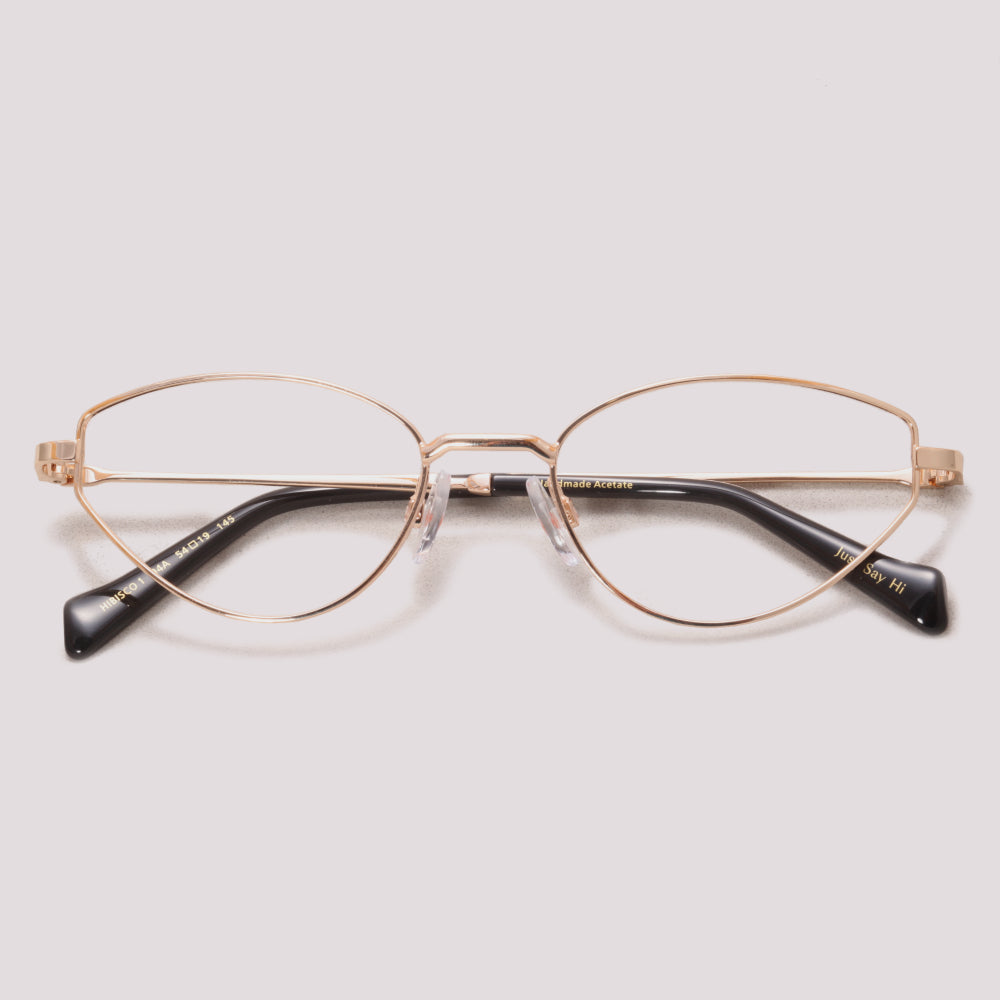 Hickmann Hibisco 1 04A Dourado Brilho - Grau - 53 mm