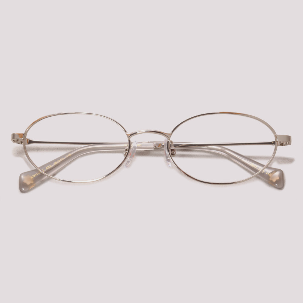 Hickmann Hibisco 2 03A Prata Brilho - Grau - 54 mm
