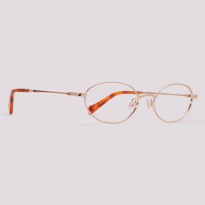Hickmann Hibisco 2 04B Dourado Brilho - Grau - 54 mm