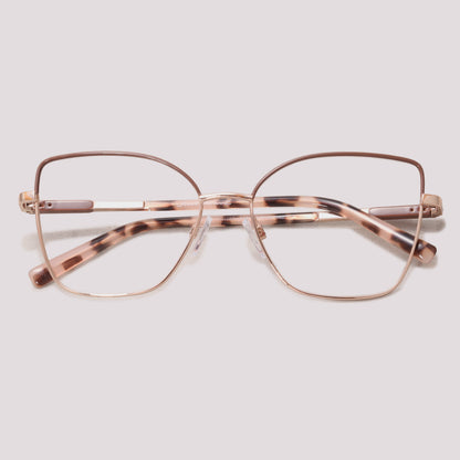 Jean Marcell JM1066 01A Dourado e Marrom - Grau - 55 mm