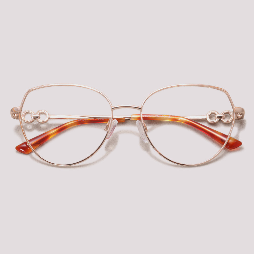 Jean Marcell JM1069 04A Dourado Brilho - Grau - 55 mm