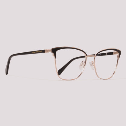 Jean Marcell JM1070 09A Dourado e Preto - Grau - 54 mm