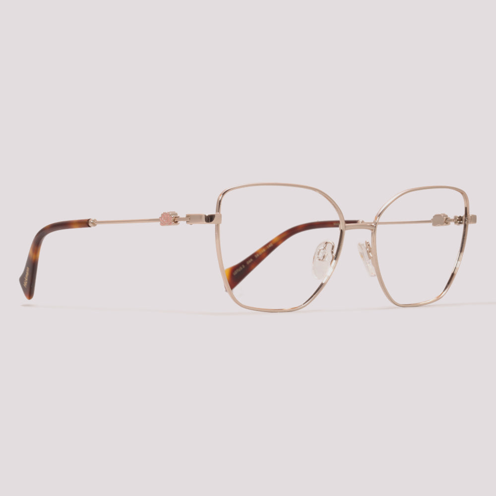 Hickmann Lotus 3 04A Dourado Brilho - Grau - 55 mm
