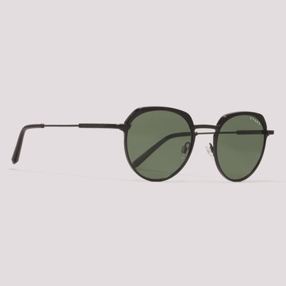 Evoke Shelby 03 09BP Preto Fosco Verde Polarizado - Sol - 52 mm