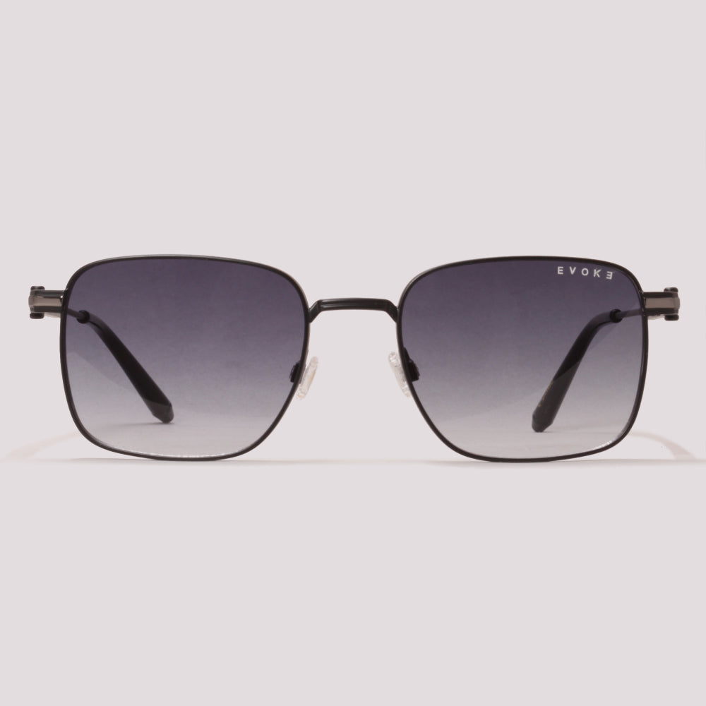 Evoke Shelby 04 09BS Preto Fosco Preto Degradê - Sol - 54 mm