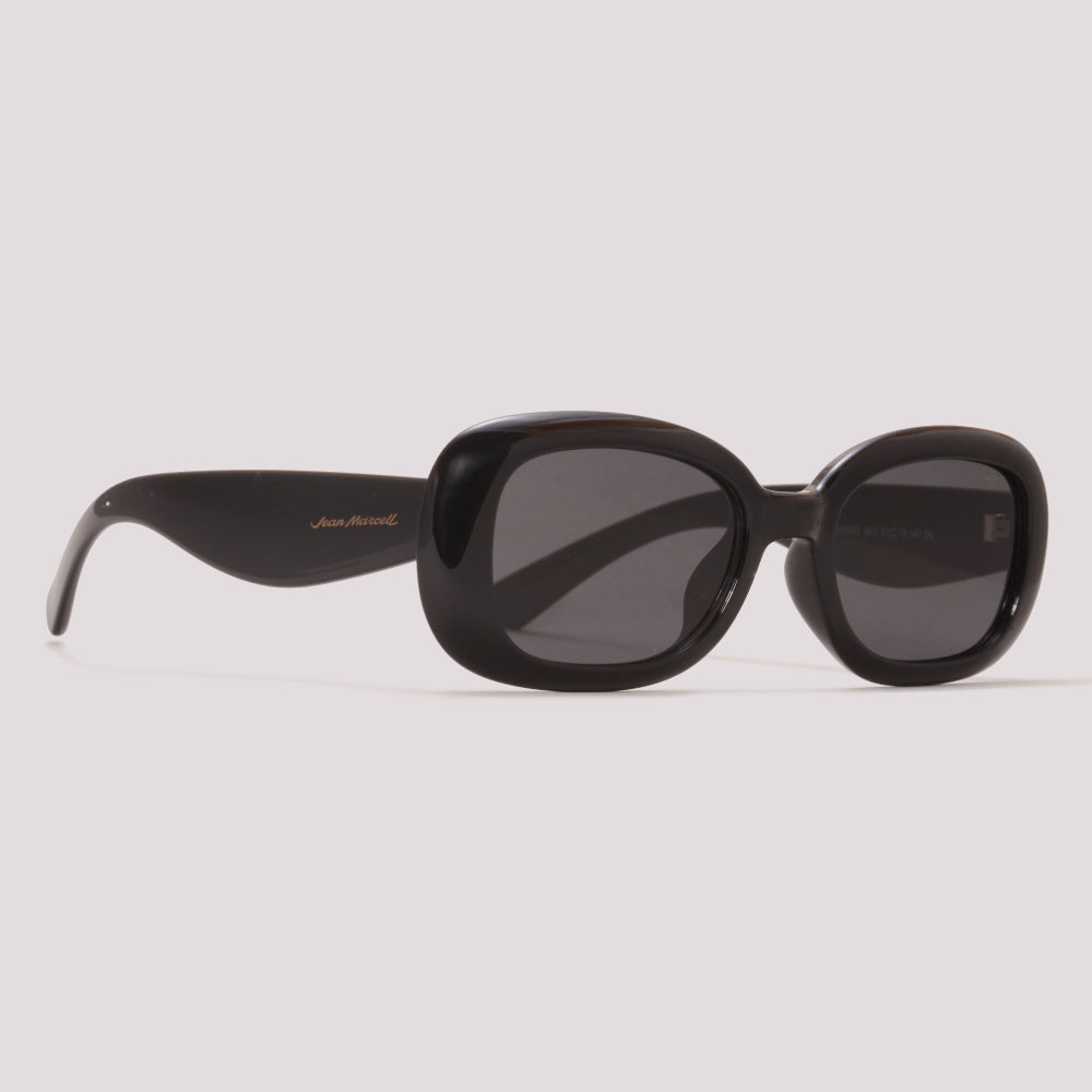 Jean Marcell JM5083 A01 Preto Brilho Preto Degradê - Sol - 53 mm