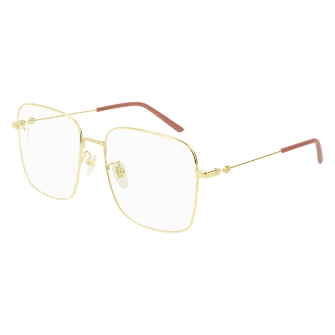 Gucci GG0445O 001 Dourado Brilho - Grau - 56 mm