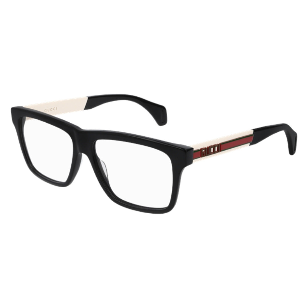 Gucci GG0464O 005 Preto Brilho - Grau - 54 mm