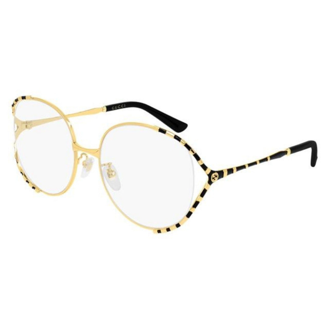 Gucci GG0596OA 001 Dourado Brilho - Grau - 58 mm