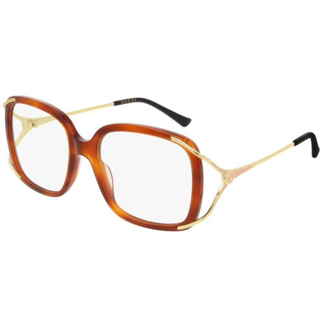 Gucci GG0648O 003 Marrom Mesclado - Grau - 55 mm