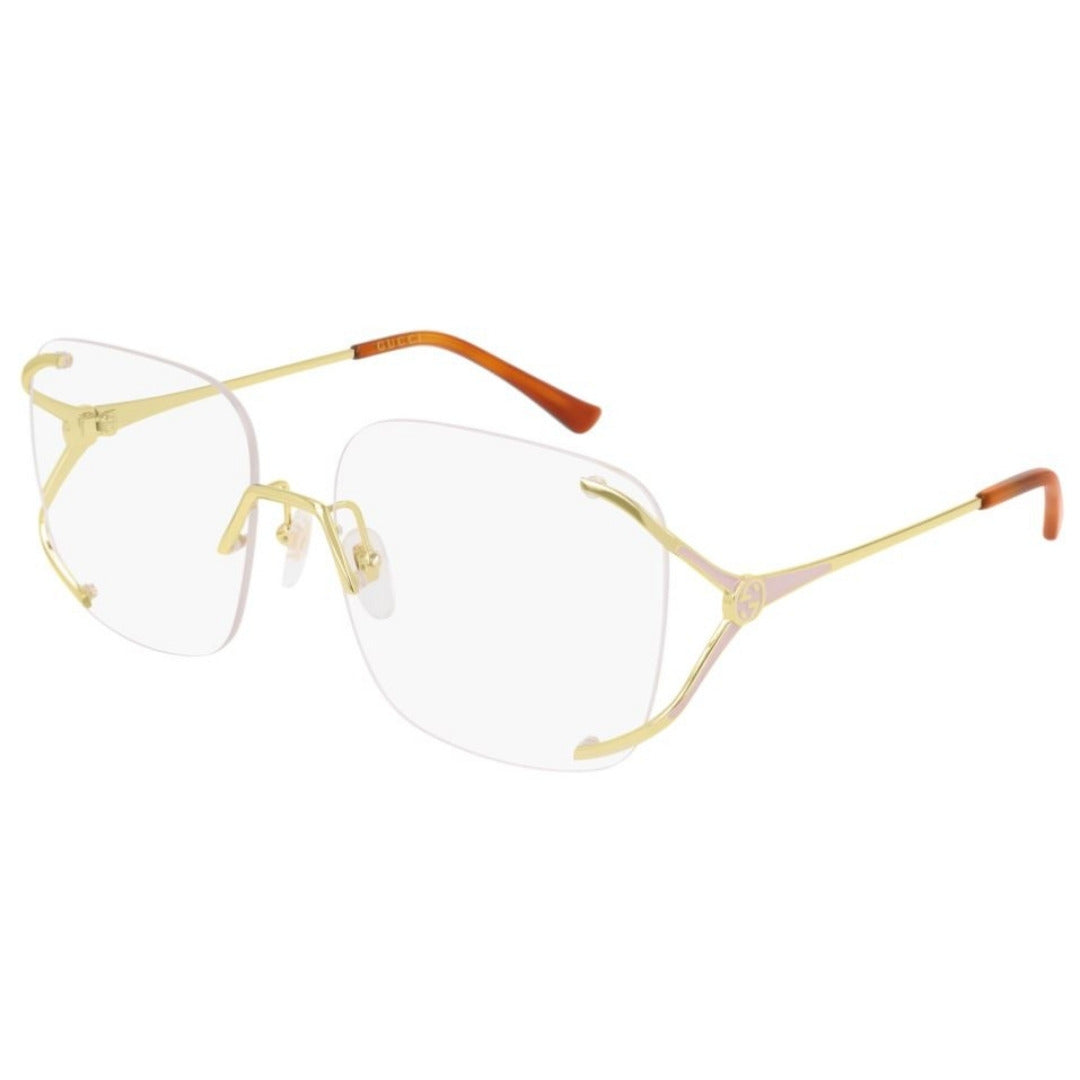 Gucci GG0652O 003 Dourado Brilho - Grau - 58 mm