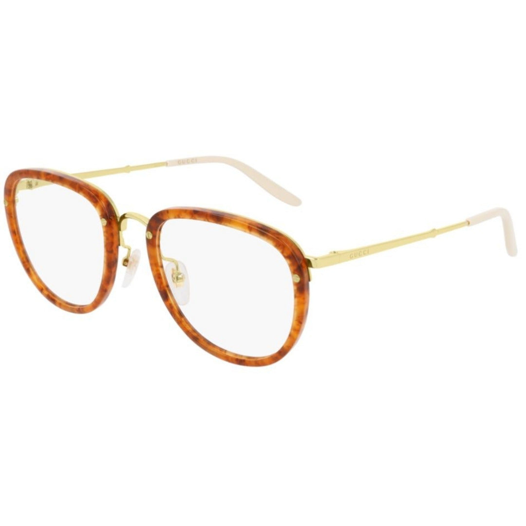 Gucci GG0675O 005 Marrom Mesclado - Grau - 52 mm