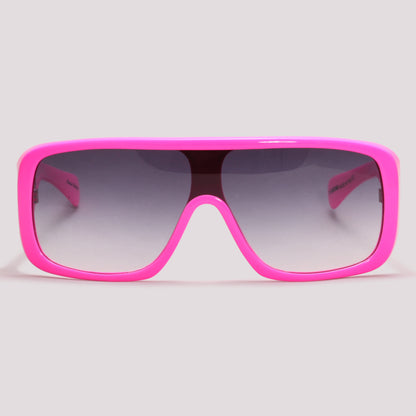 Óculos de Sol Evoke Amplifier Ice Cream - Pink White Matte/ Brown Degradê