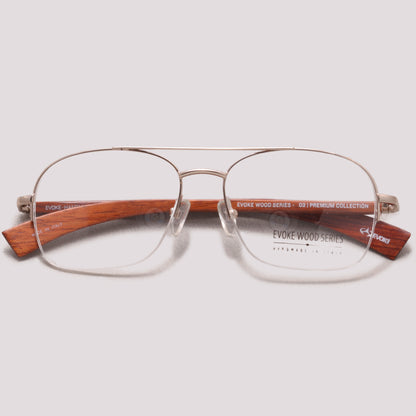 Evoke Wood Series 03 Premium Collection 04A Gold - 54 mm  - Grau