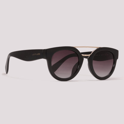 Atitude AT5291 A01 Preto Brilho Preto Degradê - Sol - 48 mm