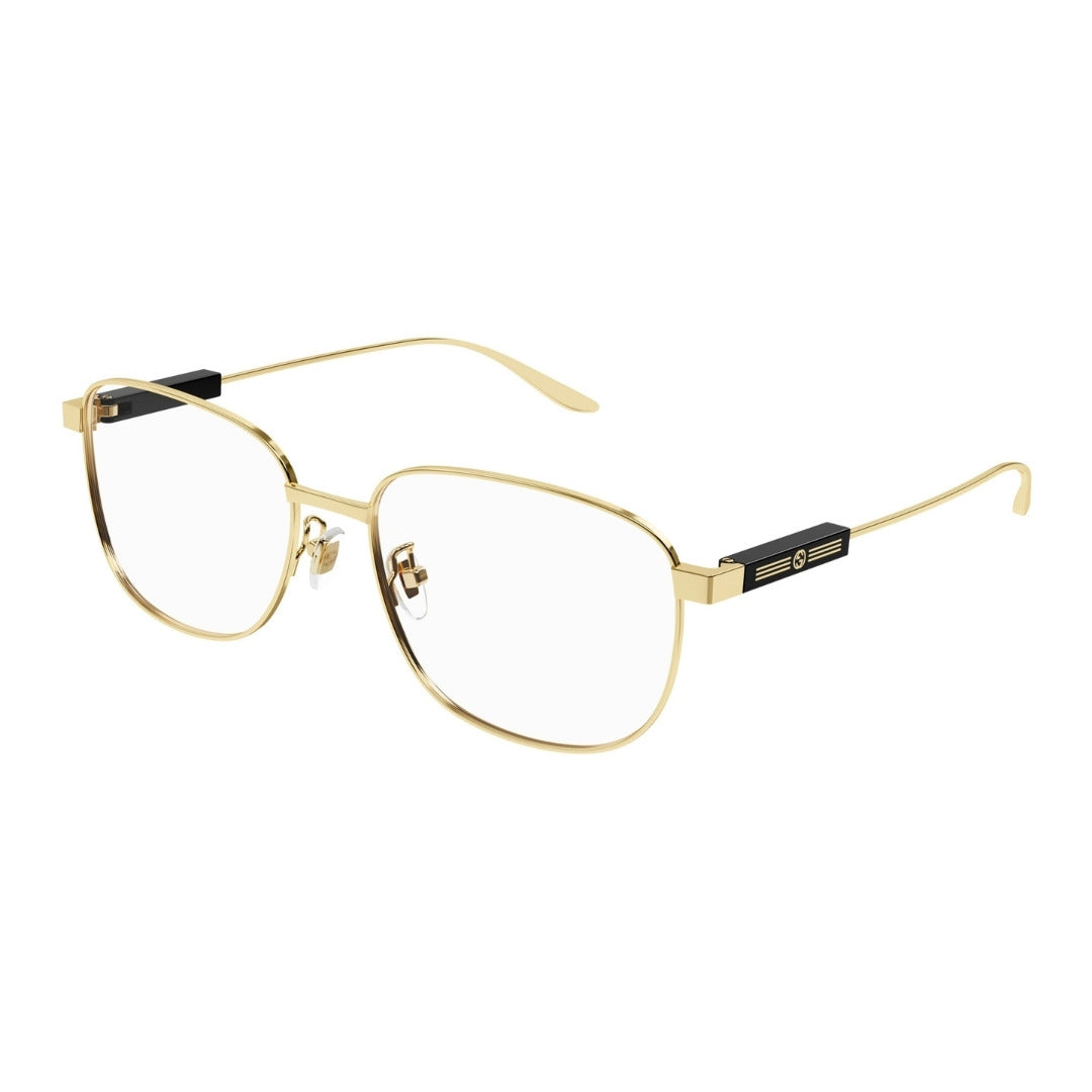 Gucci GG1312O 002 - Dourado Brilho - Grau - 57 mm