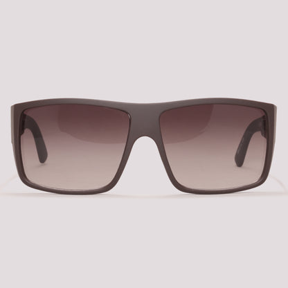 Evoke The Code BR04 Marrom Fosco Marrom Degradê - Sol - 58 mm