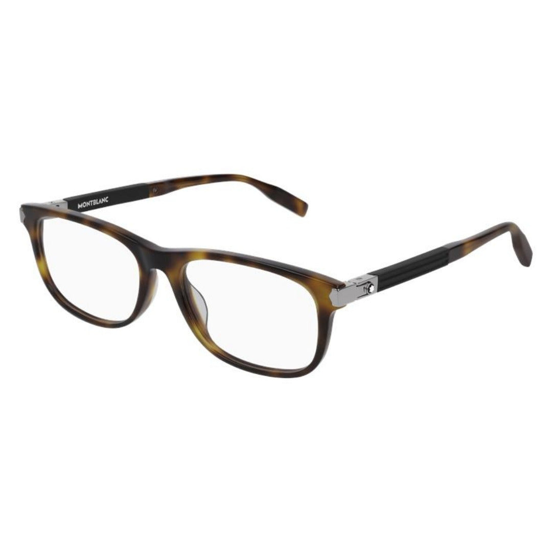 Montblanc MB0036O 008 Marrom Mesclado - Grau - 56 mm
