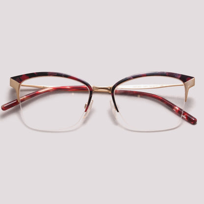 Ana Hickmann AH1353 04A Dourado e Vermelho Brilho - Grau - 52 mm