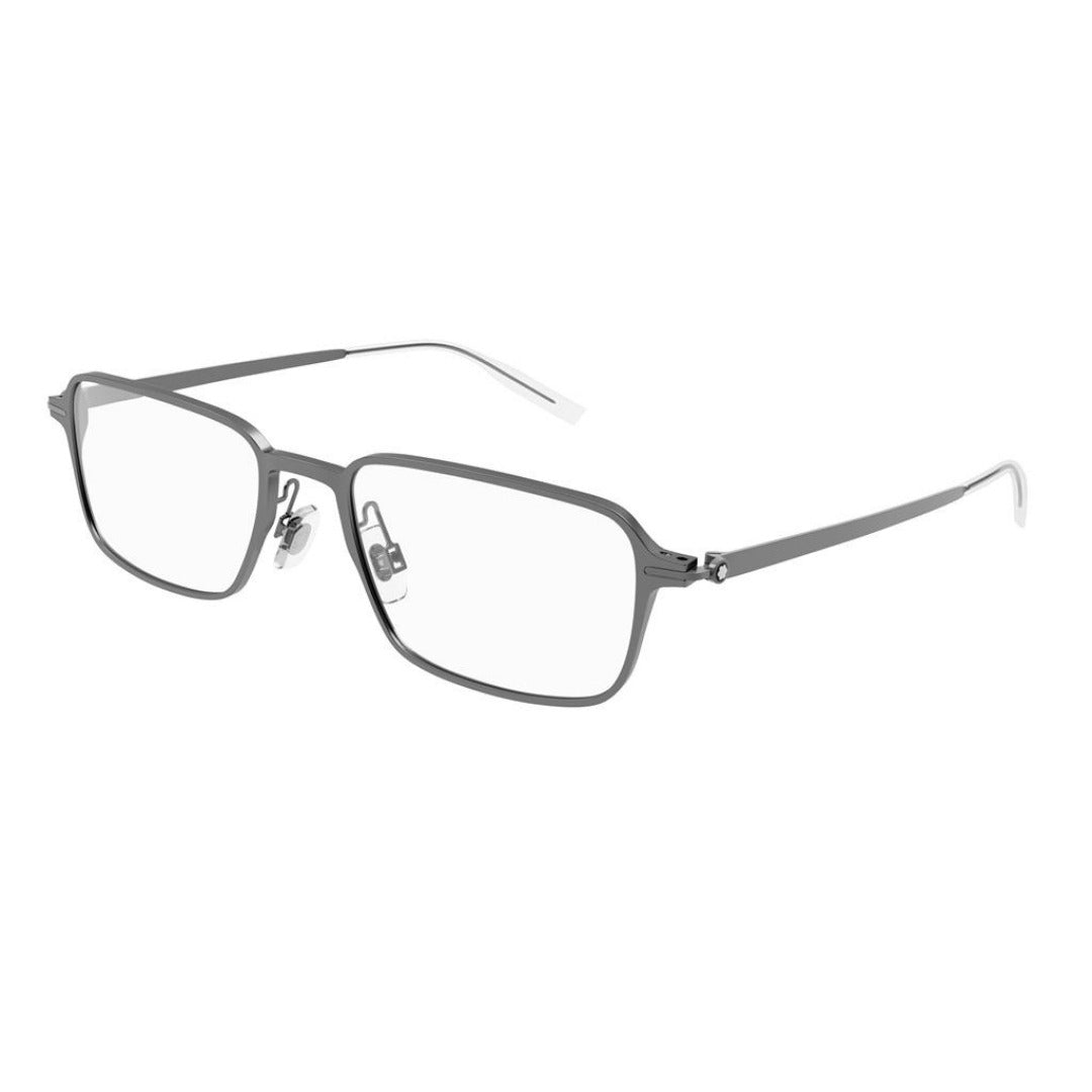 Montblanc MB0194O 005 Prata Fosco - Grau - 56 mm
