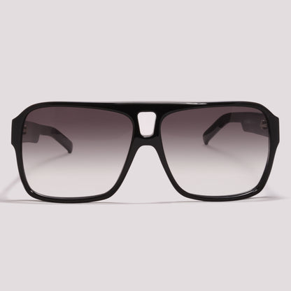 Evoke EVK 09 A01T Black Shine/ Gray Degradê - Sol - 59 mm