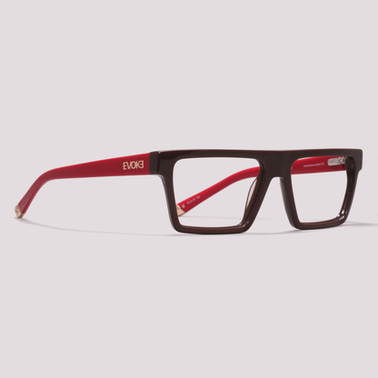 Evoke Upper I D01 Brown Temple Red Lente 5,4 cm  - Grau