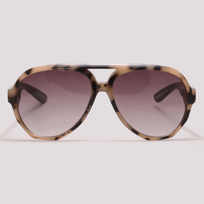 Evoke Diamond Aviator G23 marrom Mesclado Marrom Degradê - Sol -  59 mm
