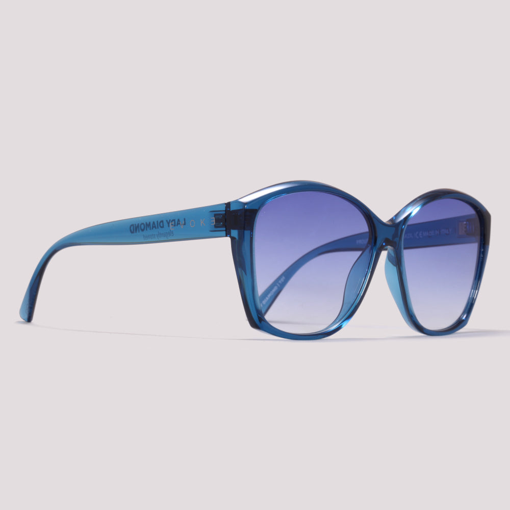 Evoke Lady Diamond T01 Crystal Blue / Blue Gradient Unico - Lente 5,9 cm