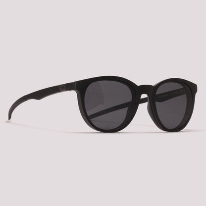 HB Duotech 0253 Clip On Preto Fosco Cinza Polarizado - Grau - 49 mm