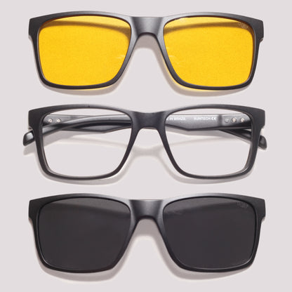 HB Switch 0339 Matte Black/ Night Drive 53 mm  - Grau