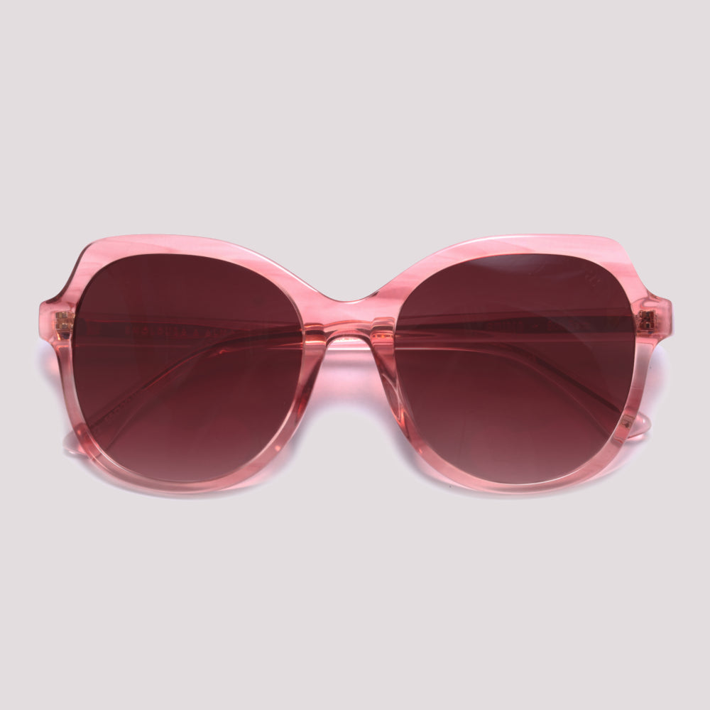 Anima Sou Bom G22 Rosa Mesclado Marrom Degradê - Sol - 57 mm