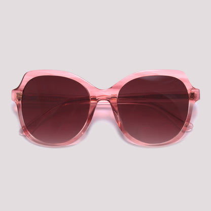 Anima Sou Bom G22 Rosa Mesclado Marrom Degradê - Sol - 57 mm