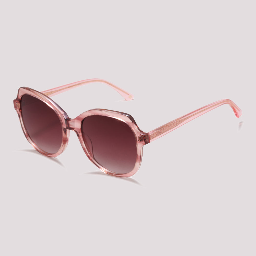 Anima Sou Bom G22 Rosa Mesclado Marrom Degradê - Sol - 57 mm