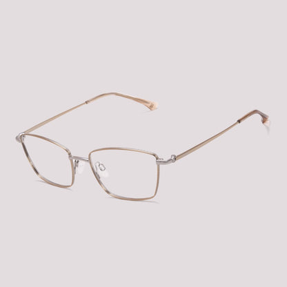 Anima Sou Versátil 04A Dourado e Prata - Grau - 55 mm