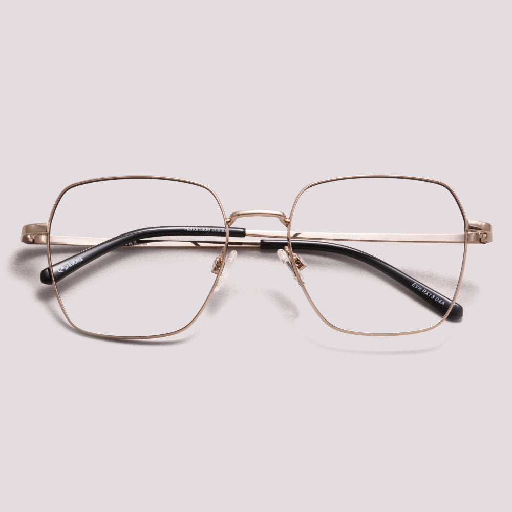 Evoke RX13 04A Preto e Dourado - Grau - 53 mm