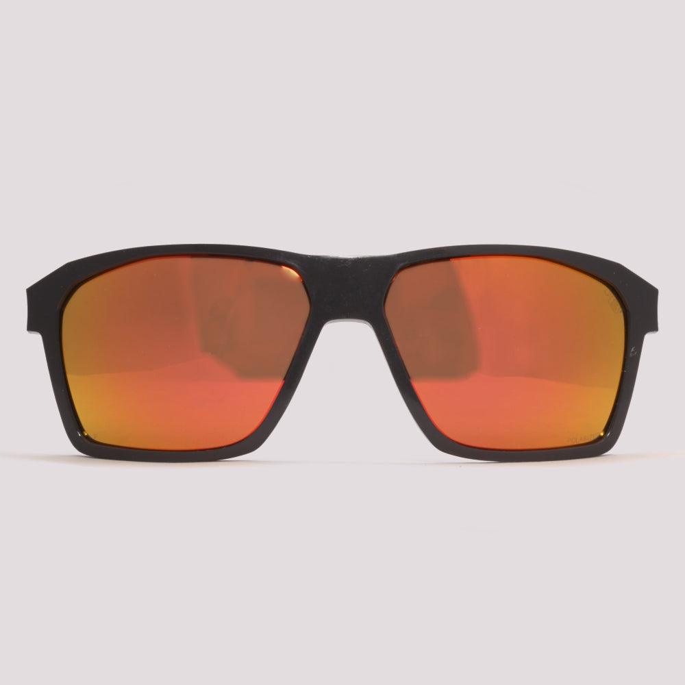 Clip On para Óculos de Grau HB Casual Presto Grafeno Laranja Espelhado