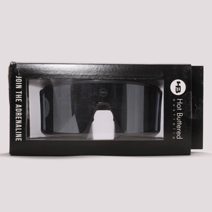 Clip On para Óculos de Grau HB Presto Grafeno Prata Espelhado