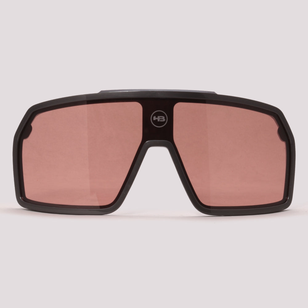 Clip On para Óculos de Grau HB Presto Grafeno Amber