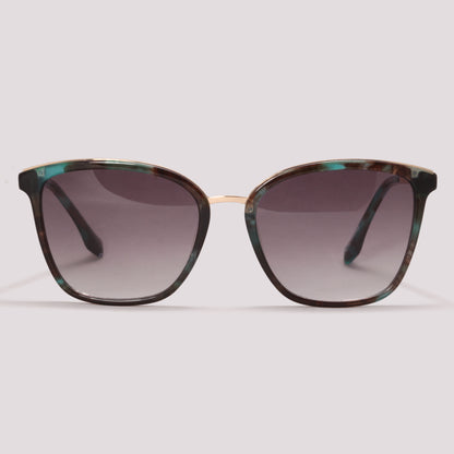 Evoke EVK RX41S E01 Azul Mesclado Preto Degradê - Sol - 53 mm