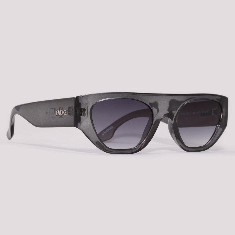 Evoke Kurt H02 Cinza Translúcido Preto Degradê - Sol - 52 mm