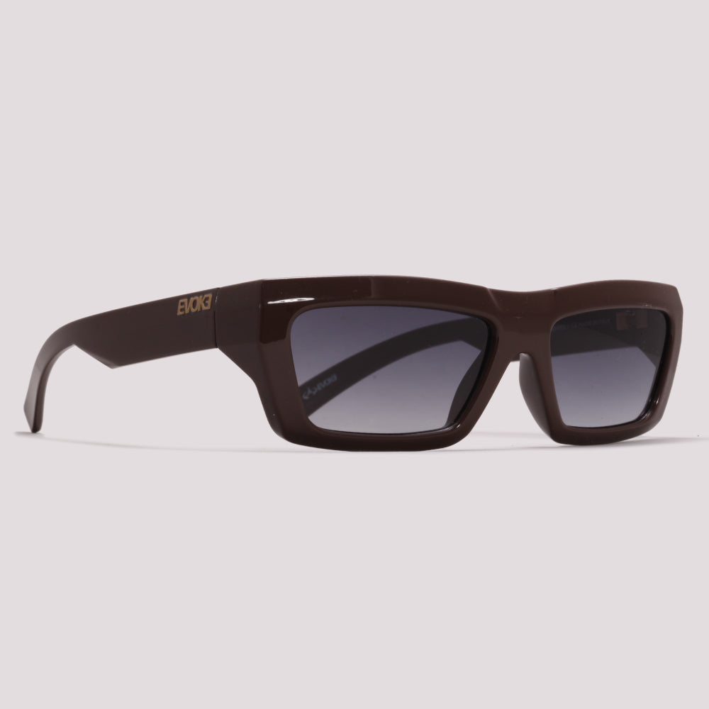 Evoke Outlaw High-end G01T Chocolat Gold Gray Gradient - Lente 56 MM - Sol