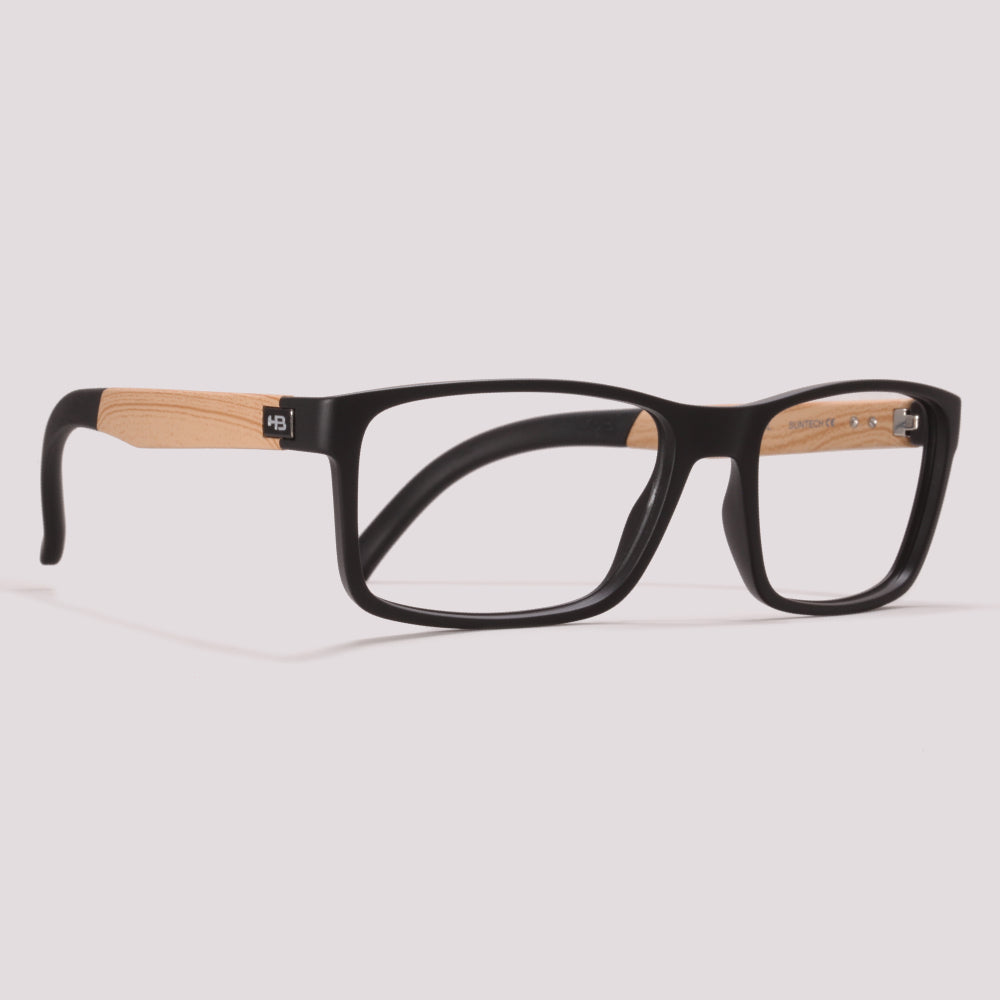 HB Switch Clip On 0426 Preto Fosco Madeira Cinza Night Drive - Grau - 60 mm