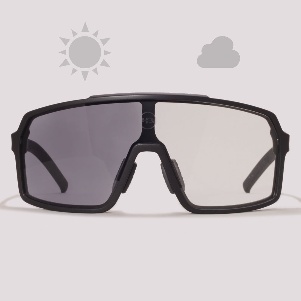 HB Grinder Matte Black/ Photochromic  - Sol