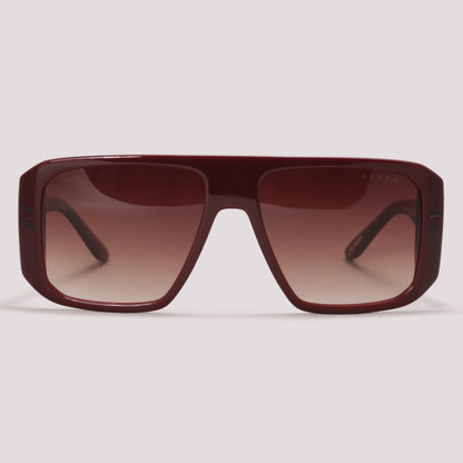 Evoke EVK 30 BRC01 Vinho Vermelho Degradê - Sol - 56 mm