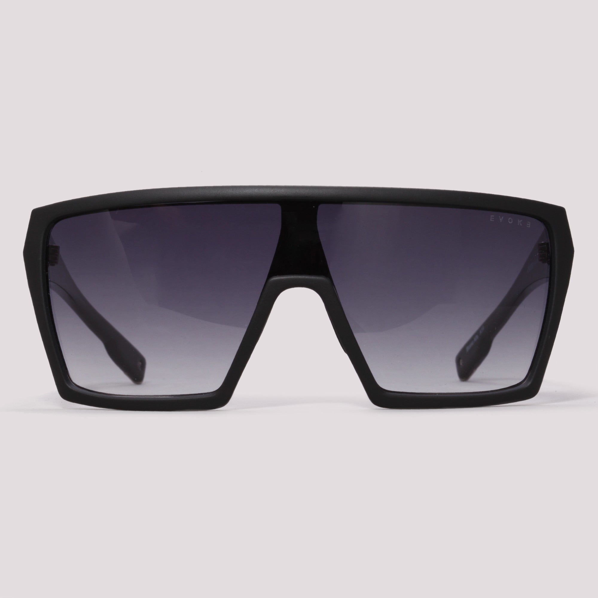 Evoke Bionic Alfa A14 Matte Black Temple Shine Gray Degradê  - 135 mm  - Sol