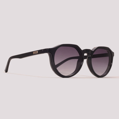 Colcci Bandy 6 Clip On Preto Brilho Preto Degradê - Grau - 53 mm