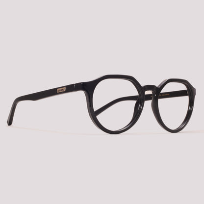Colcci Bandy 6 Clip On Preto Brilho Preto Degradê - Grau - 53 mm